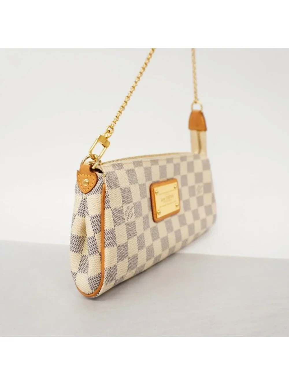 Louis Vuitton Handbag Damier Azur White 2-Way